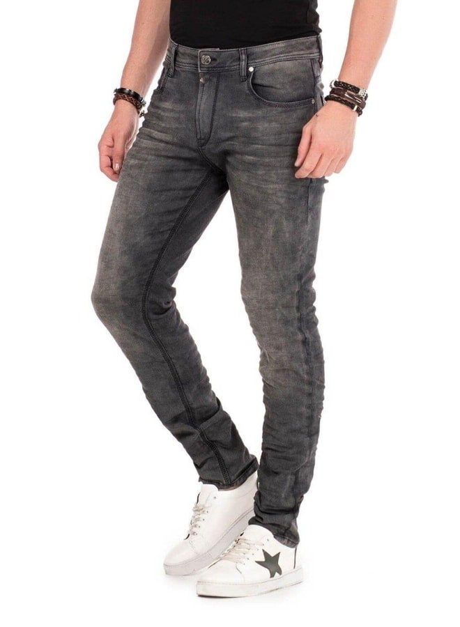 Cipo & Baxx Cd374 Slim Fit Basic Denim Pants - Image 3