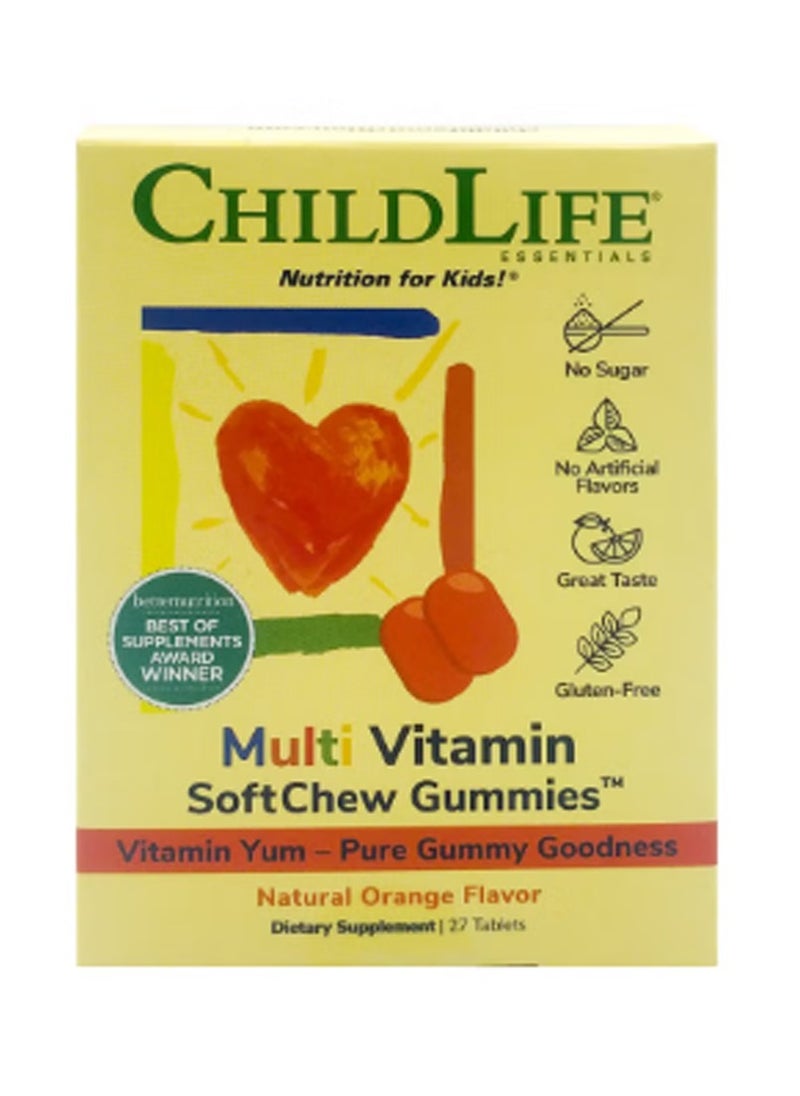 CHILDLIFE MultiVitamin Soft Chew Gummies 27S 