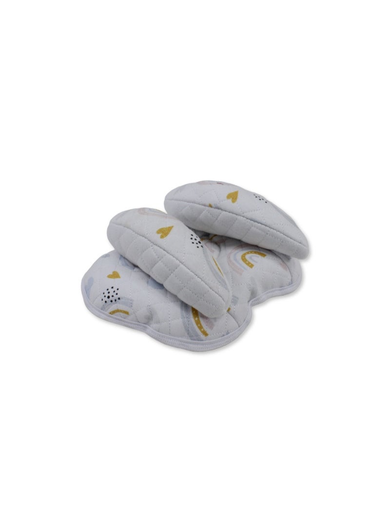 Petit bebe Cotton Baby Head Support Pillow – Rainbow Design - Image 2