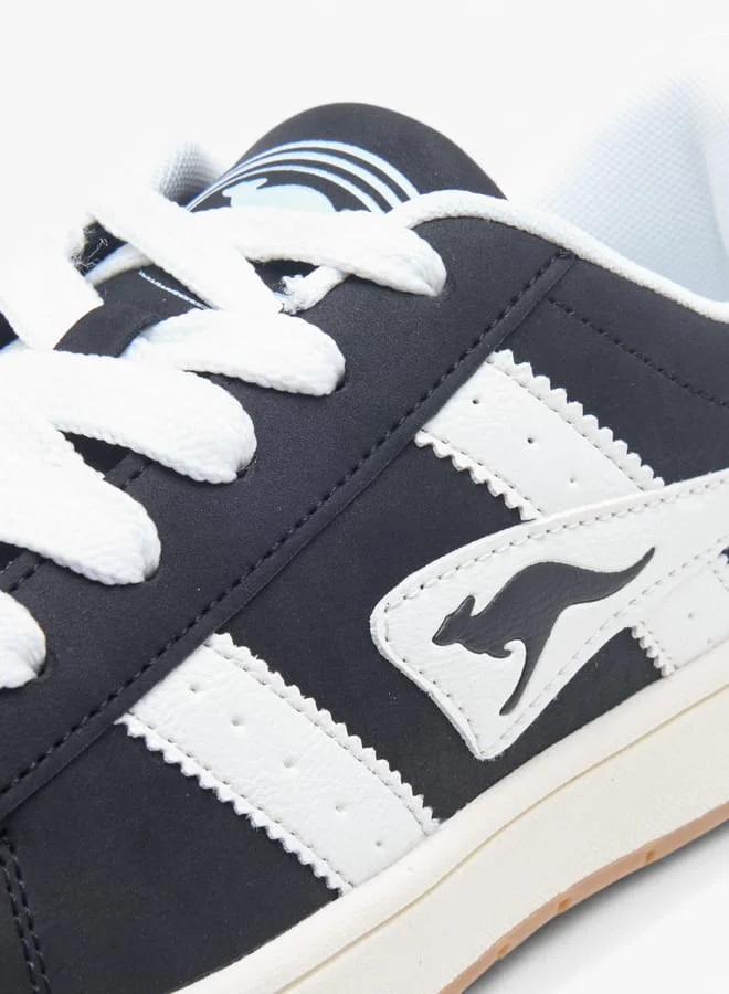 kangaROOS Men's Logo Detail Sports Shoes with Lace-Up Closure