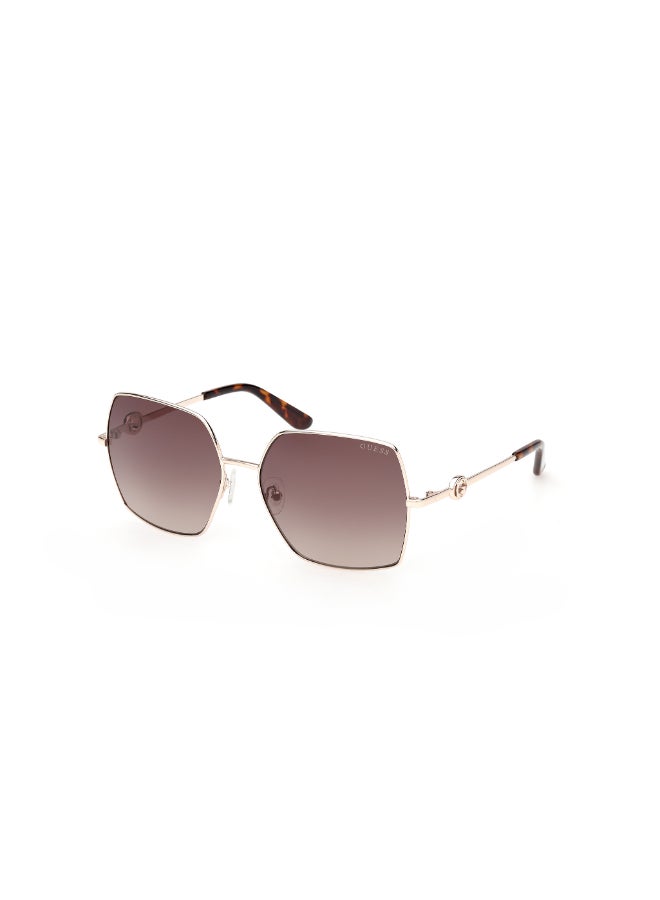 GUESS FULL RIM UV PROTECTION GUESS METAL SUNGLASSES GU0028505B58 - Image 1