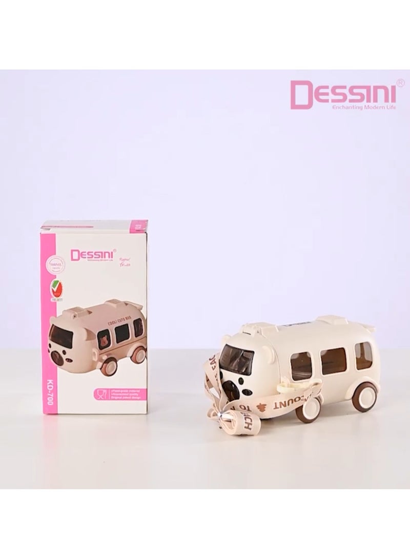 DESSINI زجاجة ماء للأطفال سعة 500 مل، مقاومة للتسرب 700 بيج - Image 2