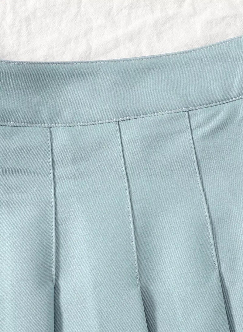 Pleated Mini Skirt  - Image 3