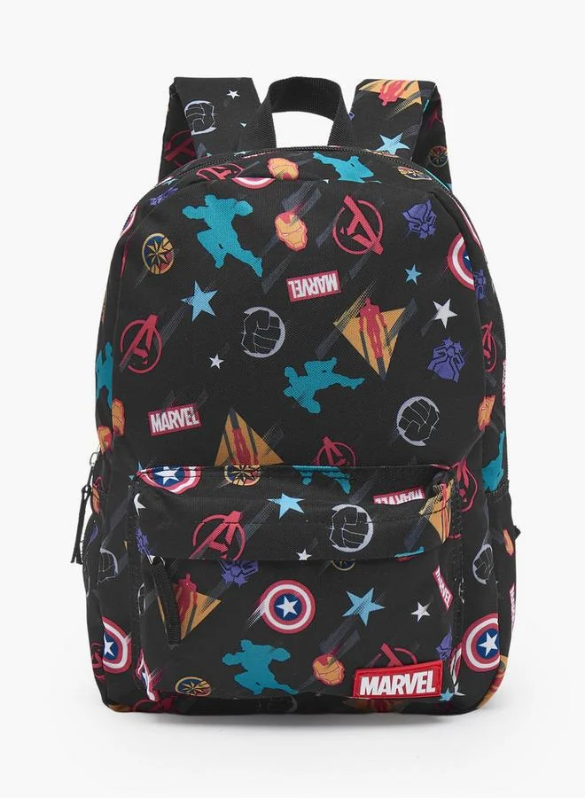 مارفل Printed School Backpack For Girls 13 Years+ With Adjustable Shoulder Straps - 18 Inches - 26x36x36 CM
