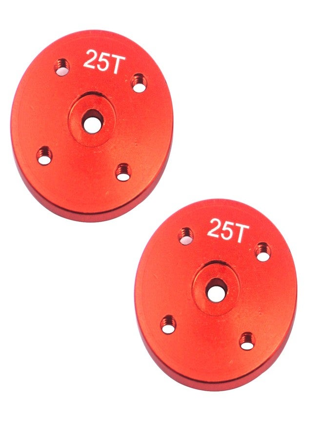 Vgoohobby 5Pack Vgoohobby Metal 25T Servo Arm Round Type Disc Steering Servo Horn Compatible with Futaba MG995 MG996R Servos RC Robot RC Scale Car Airplane - Image 4
