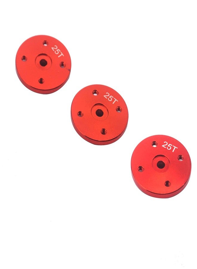 Vgoohobby 5Pack Vgoohobby Metal 25T Servo Arm Round Type Disc Steering Servo Horn Compatible with Futaba MG995 MG996R Servos RC Robot RC Scale Car Airplane - Image 5
