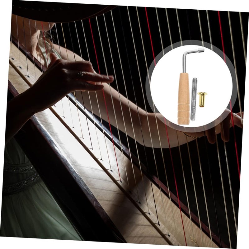 SECFOU Laiya Piano String Set Basswood Lyre Harp Strings Replacement Tuning Pin Accessory - Image 5