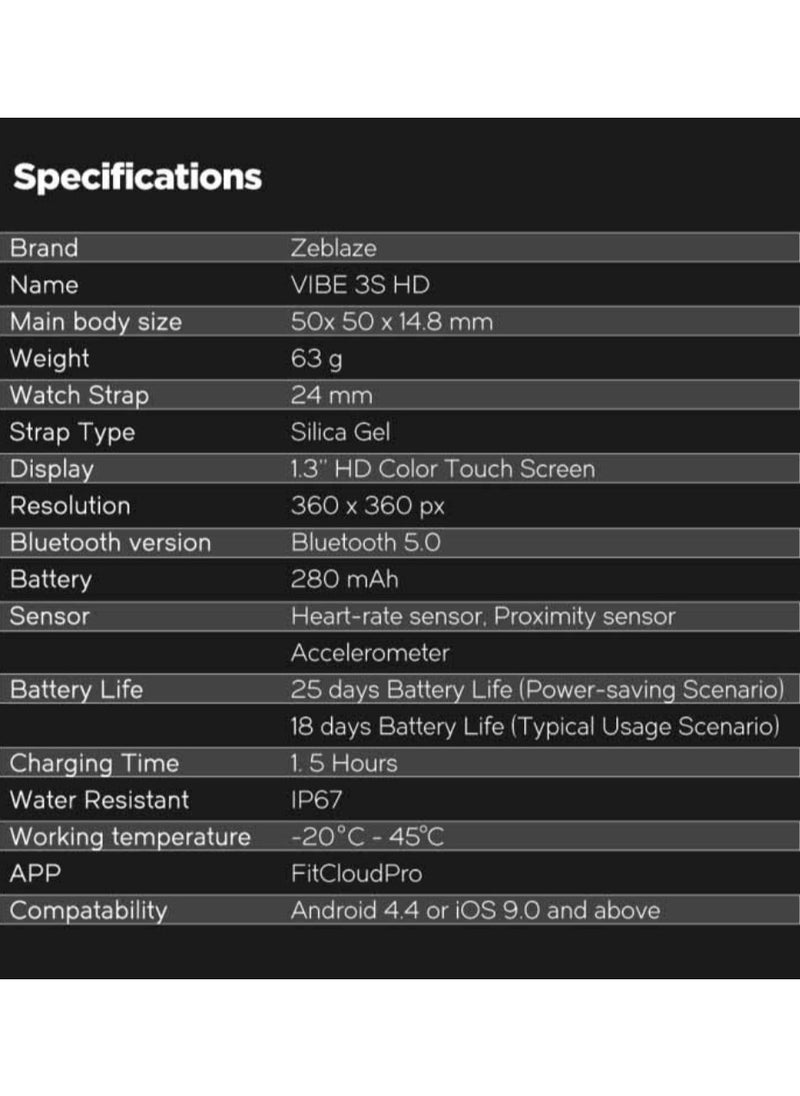 Zeblaze Z136 Sports Watch with AMOLED Display Outdoor Waterproof Design and Smart Health Monitoring  - Image 3