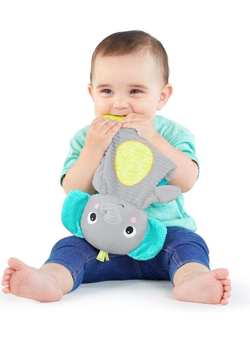 Bright Starts سنجاب برايت ستارتس الناعم والمضغ - فيل، قطعة واحدة - Image 2