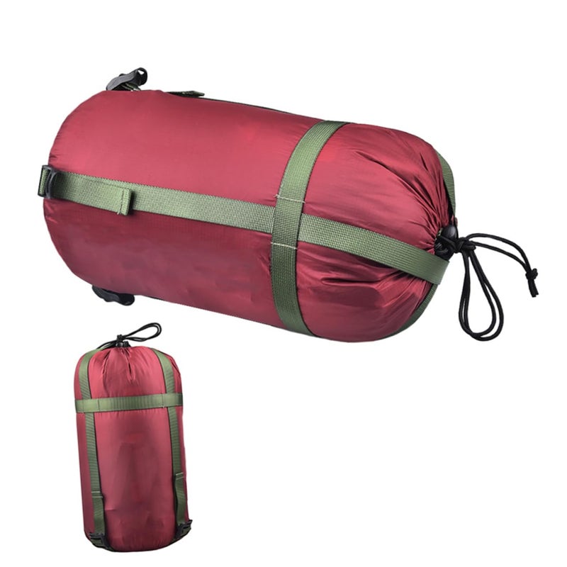 Nylon Sleeping Bag Compression Sack Waterproof Camping Hiking Trekking Portable - Image 2