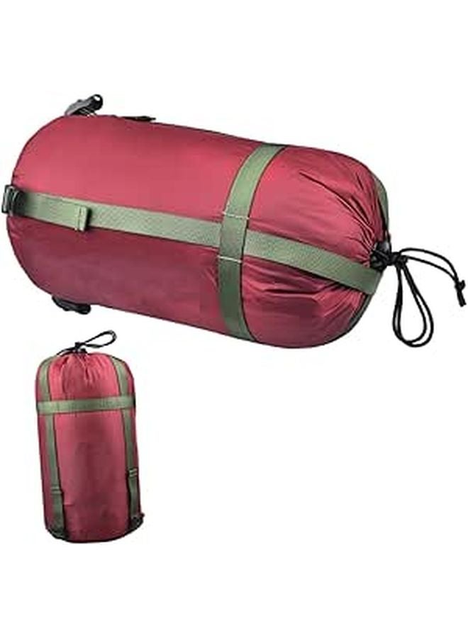 Nylon Sleeping Bag Compression Sack Waterproof Camping Hiking Trekking Portable - Image 1