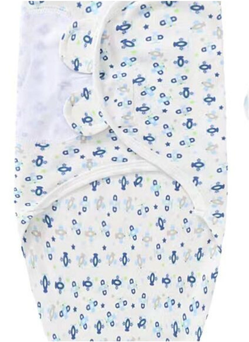 Generic Newborn swaddle comfortable sleeping bag with hood set delivery room swaddle  - Image 3