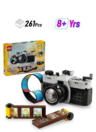 Creator Retro Camera 3in1 Toy 31147 (261) Pieces - pzsku/Z05F7804740FB6C9C8F90Z/45/1749118717/b9ae3880-ee5b-476b-b95c-cf245e3c7b5a