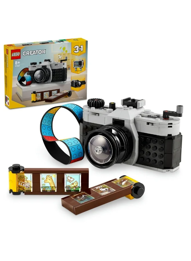 ليغو لعبة الكاميرا التقليدية 3 في 1 رقم 31147 من LEGO® Creator