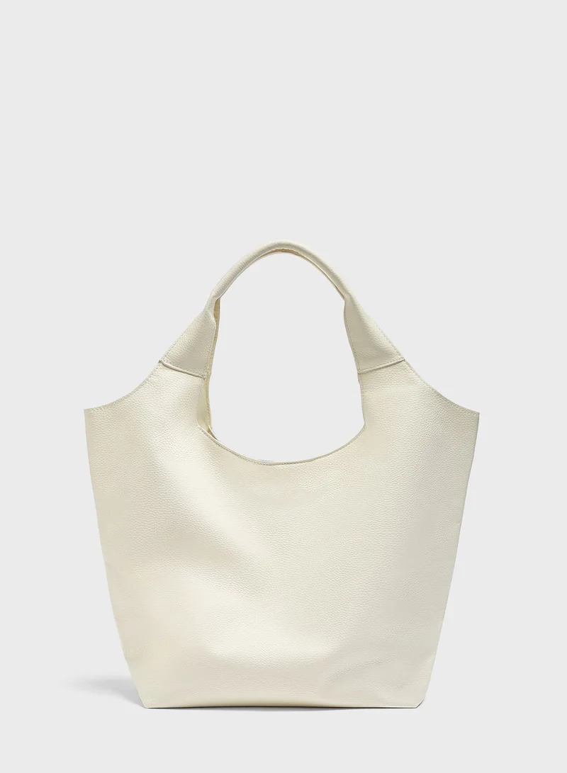 PULL&BEAR Urban tote bag for Women Best Price KSA