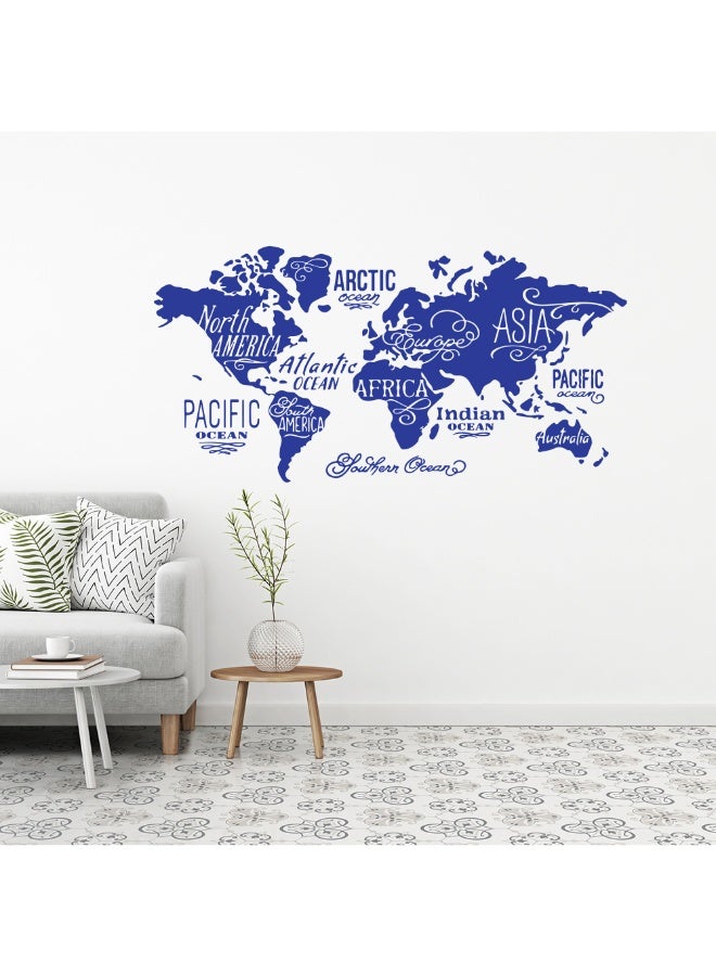 MAXPIX LLC MAXPIX- World Map Wall Vinyl Decal Sticker for Living Room, Bedroom, Nursery, Office - Image 4