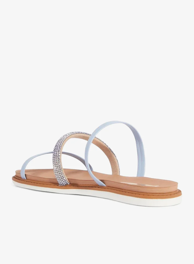 موليكا صنادل مسطحة للنساء - صنادل مسطحة أنيقة ونعال مسطحة مريحة للسيدات