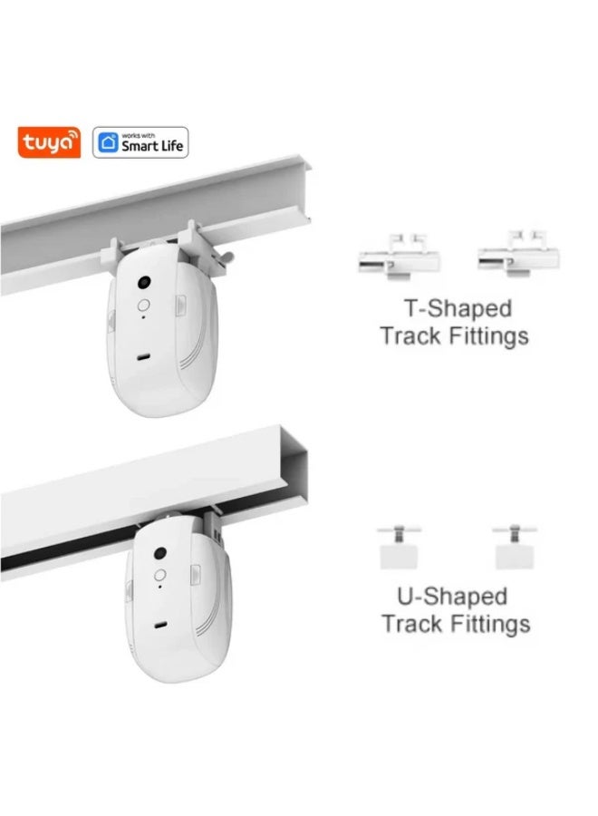 Curtain Controller with App & Voice Control – Quiet Operation, Sensor-Based Automation, and  Load Capacity