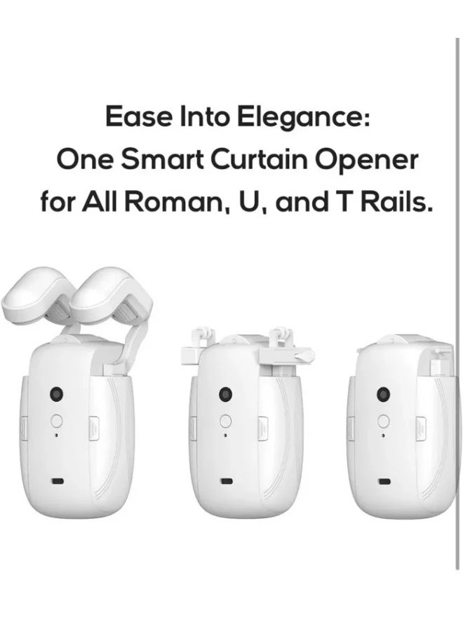 Curtain Controller with App & Voice Control – Quiet Operation, Sensor-Based Automation, and  Load Capacity