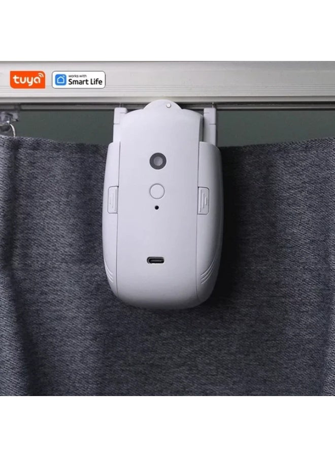 Curtain Controller with App & Voice Control – Quiet Operation, Sensor-Based Automation, and  Load Capacity