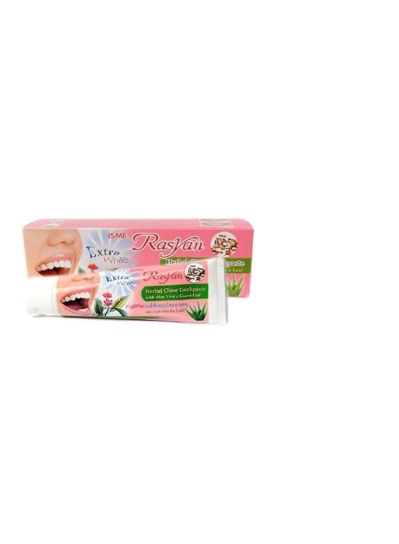 Rasyan ISME Rasyan Herbal Clove Toothpaste with Aloe Vera &Guava Leaf - Image 1