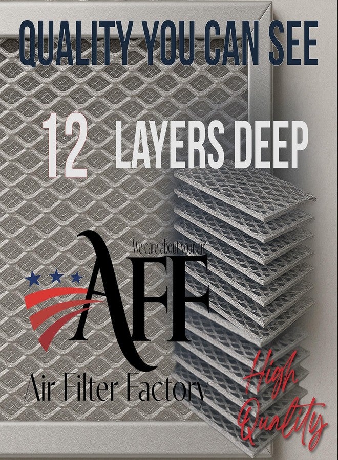 Air Filter Factory Replacement For AP4299743 Whirlpool 5.88 x 13.38 x 0.09 Inches Microwave Oven Aluminum Mesh Grease 12-Layer Vent Filter 2-Pack - Image 5