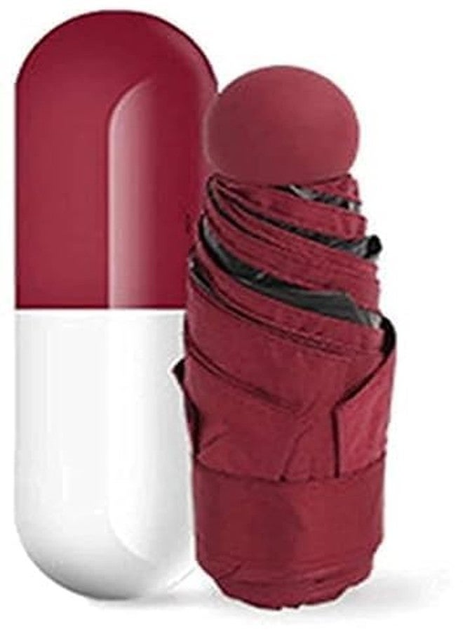 SELOME Capsule Umbrella for Women|Portable Mini Umbrella's |Pocket Umbrella for Men Women|Umberlla for Rain (Pack of 1) - Image 1