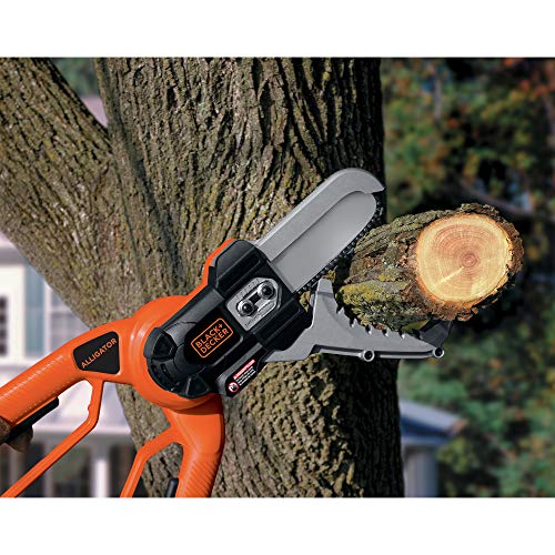 BLACK+DECKER 20V MAX* Alligator Lopper Cordless Chainsaw, Tool Only (LLP120B) - Image 4