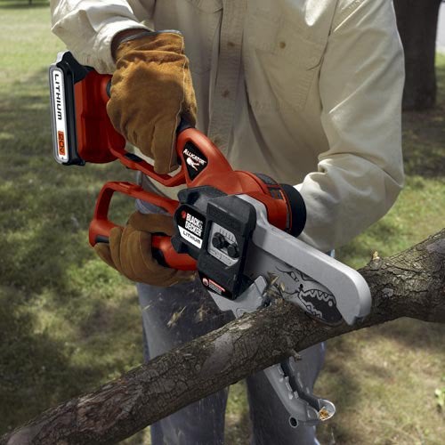 BLACK+DECKER 20V MAX* Alligator Lopper Cordless Chainsaw, Tool Only (LLP120B) - Image 5
