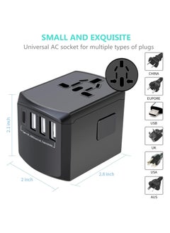 Generic Premium World Power Travel Adaptor Kit With Surge Protection  - Image 3