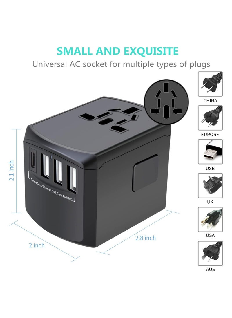 Generic Premium World Power Travel Adaptor Kit With Surge Protection  - Image 3