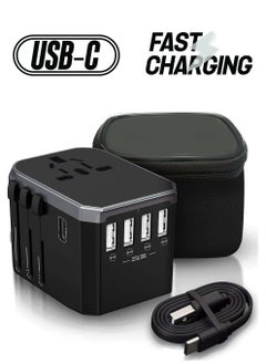 Generic Premium World Power Travel Adaptor Kit With Surge Protection  - Image 1