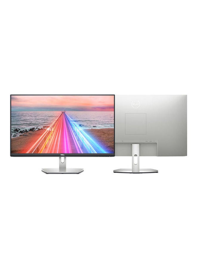 DELL 27-Inch Monitor, FHD 1920 x 1080 IPS Display, 75 Hz Refresh Rate & 4ms Response Time, Tilt Adjustability, 16.7m Colors, AMD FreeSync, ComfortView Plus, 2 x HDMI / Audio, Silver | S2721HN White - Image 1