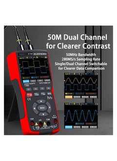 Generic 3in1 Digital Multimeter Tester, Multi Tester, Smart Measurement, Auto-Ranging Voltmeter, LCD Display, Tester with Dual-Channel Oscilloscope, Voltage, Current, Resistance, Continuity, Diode  - Image 3