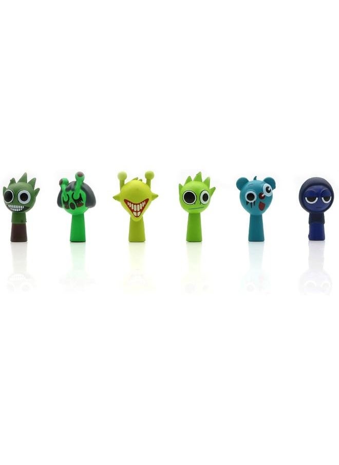24PCS Sprunki Models Set, Sprunkies Statues Whole Set, Doll Decoration, Suitable for Game Fans Collections Birthday 5cm