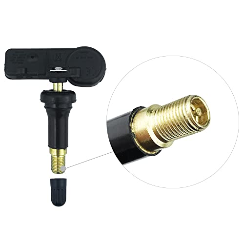 RLP مجموعة من 4 حساسات نظام مراقبة ضغط الإطارات TPMS بتردد 433MHz متوافقة مع جيب رانجلر JK دودج رام تشارجر بديل ل56029398AB 68142397AA 68241067AA 68241067AB - Image 2