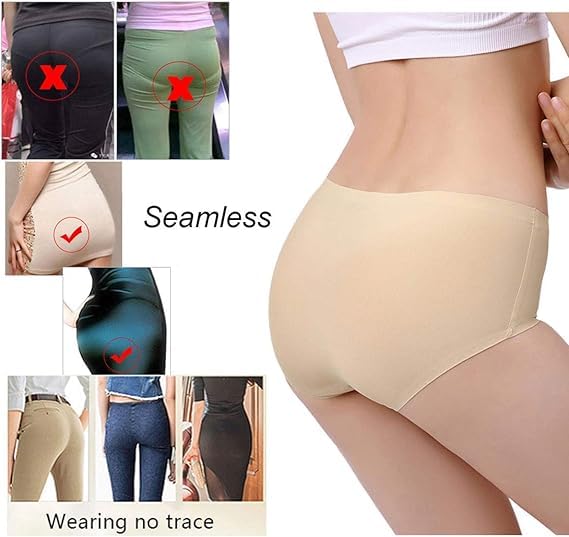 Maidenform Women Nylon Blend Regular Wear Hipster Seamless Underwear No Show Stretch Panties Silky Invisible Panty M To Xxl (In, Alpha, Xl, Random Pack Of 3), Assorted - Image 5