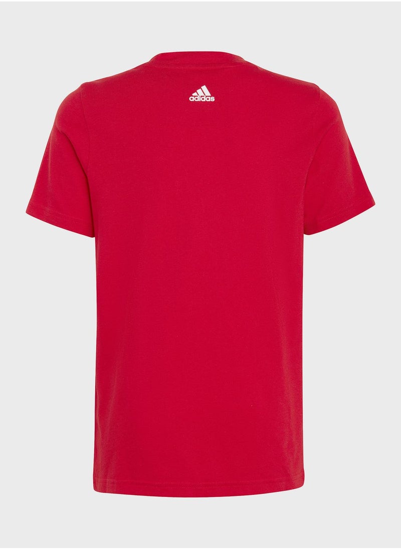 Adidas - Kids Linear Logo T-shirt - Image 1