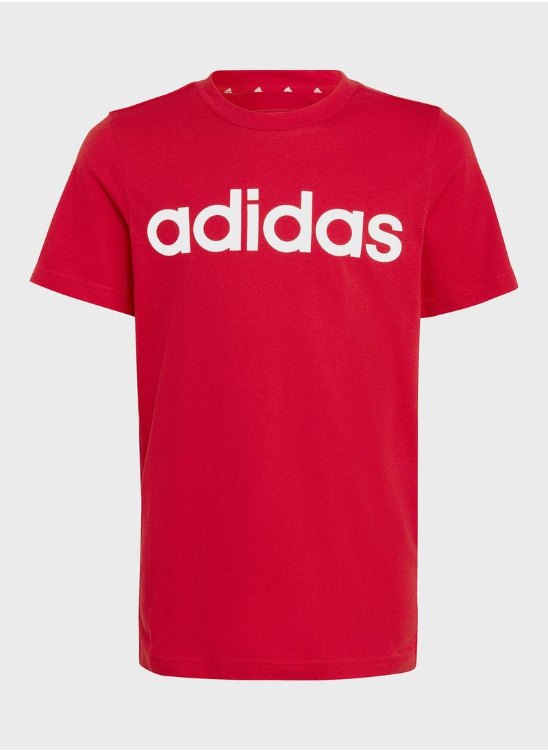 Adidas - Kids Linear Logo T-shirt - Image 1