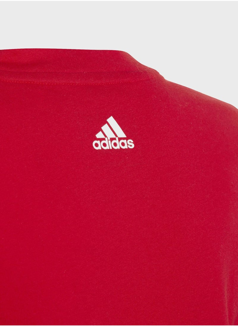 Adidas - Kids Linear Logo T-shirt - Image 1