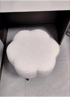 fashionhome 1-Piece Cloud Shape Seat Elegant Design Dresser Stool Vanity Stool Chair Sitting Bench 45x45 cm  - Image 4