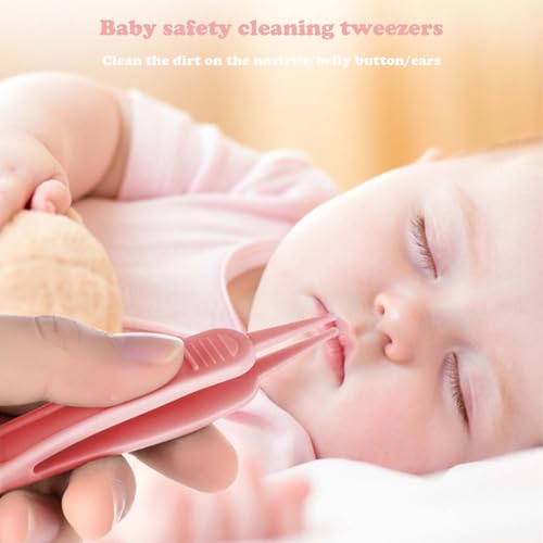 XFSAFDM 4 PCS Baby Nasal Aspirator Mucus Sucker, 4-in-1 Nose Cleaner for Newborn, Safe and Gentle Baby Congestion Remover with Nasal Aspirator, Nose Cleaner, Ear Cleaner and Medicine Dropper(Orange) - Image 4