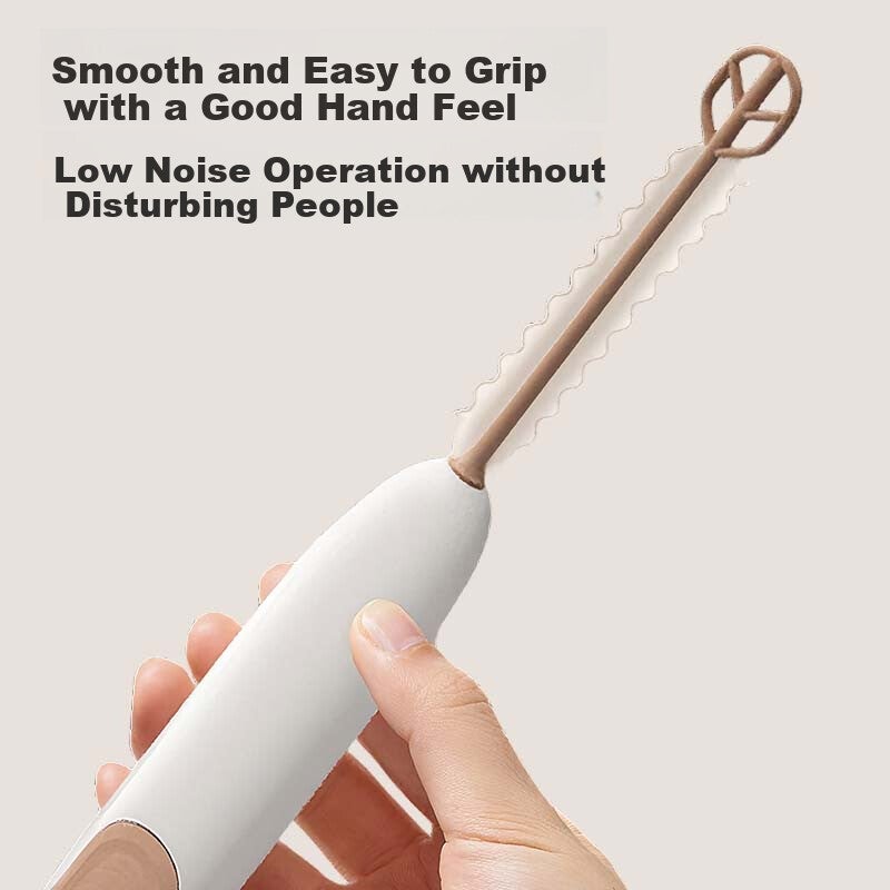 JD Jing Zao Baoshi Electric Milk Powder Stirrer, Baby Formula Mixing Tool, Anti-Caking Milk Powder Mixer, Blender Stick, White - Image 2