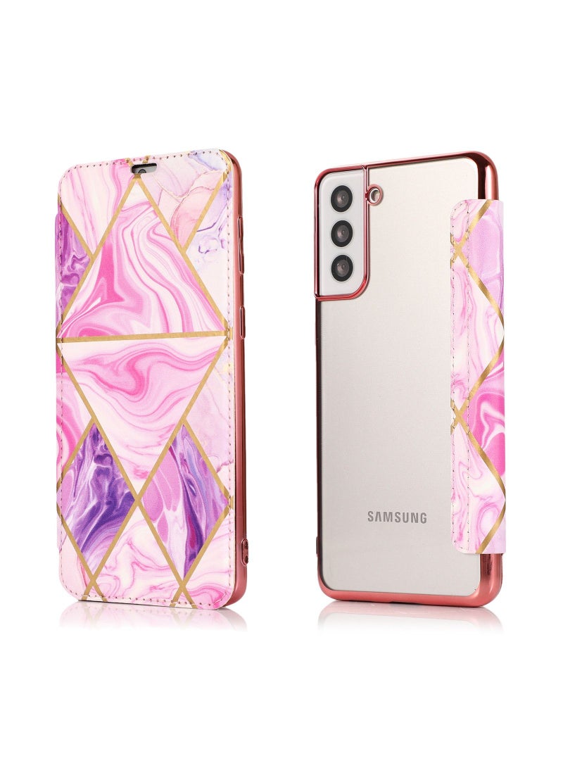 Loquat Suitable For Samsung Clamshell Leather Phone Case - Image 1