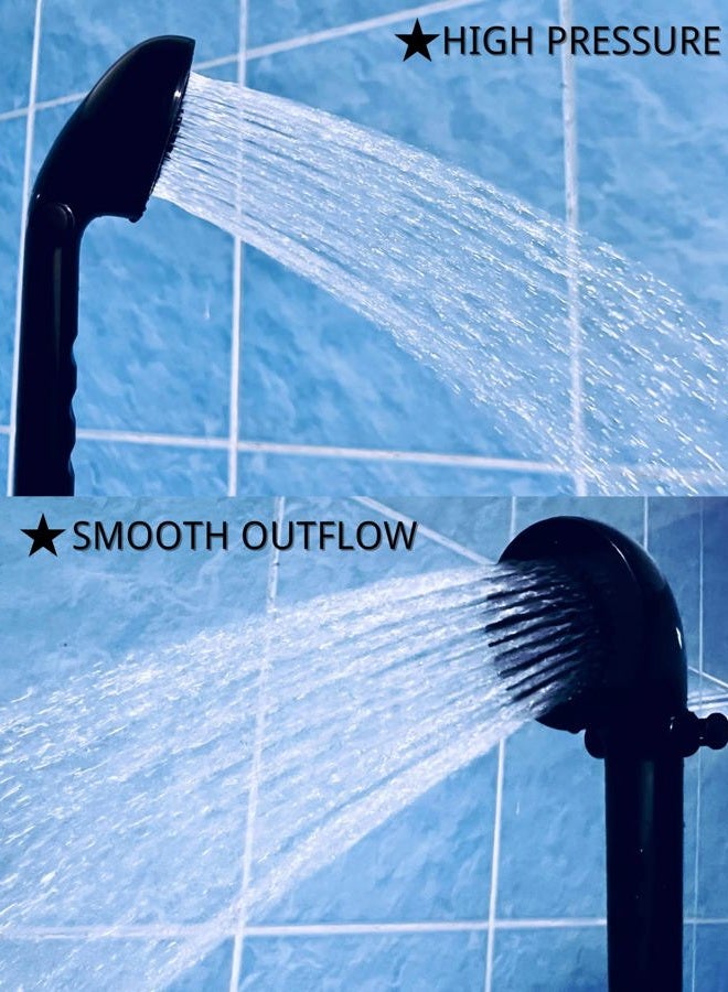 DSRTLP ) RV Exterior Shower Box Kit with Outdoor Shower Faucet and Hose Shower Wall Box Portable - Image 2