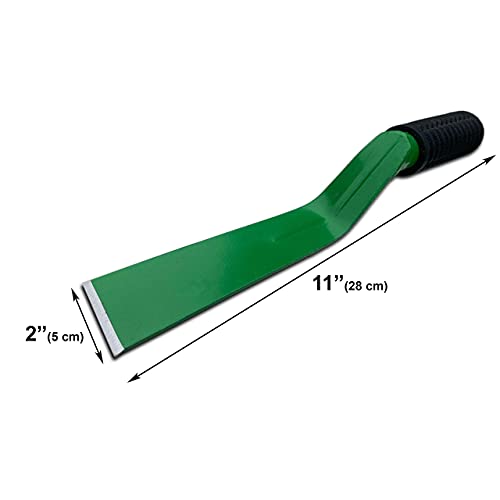 KRUFE 2 Inch Stainless Steel Khurpa Hand Trowel | Garden Weeding and Planting Tool | Compact Soil Digging Khurpi with Ergonomic Handle for Precision Gardening and Outdoor Use - Image 3