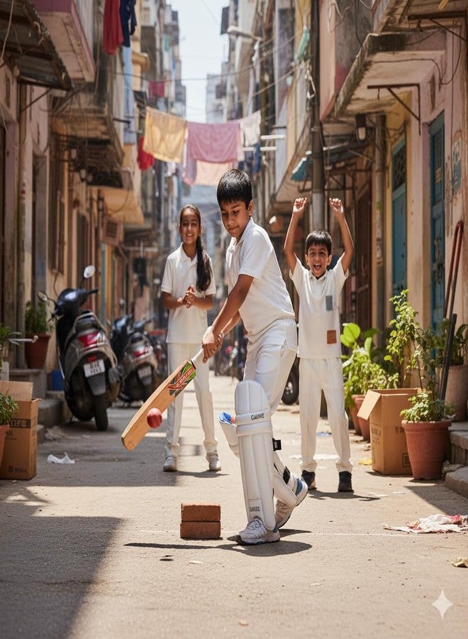 Canbee واقيات ساق للكريكيت من كانبي، للجنسين، كاملة، للشباب والأطفال والأولاد | واقيات للضرب للأولاد | معدات حماية خفيفة الوزن ومريحة للاعبين الكبار والصغار، واقيات ساق بمقاسات مختلفة للاعبي الكريكيت المبتدئين (للأطفال) - Image 3