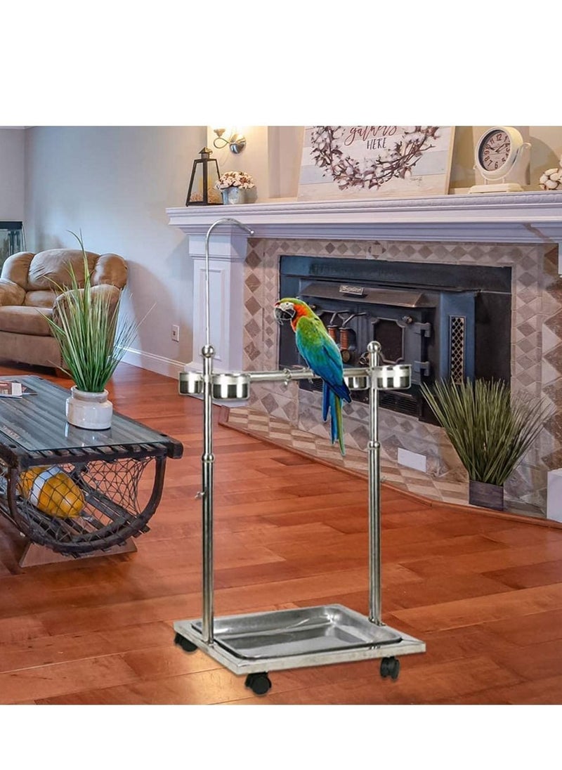 Neostyle Neostyle Large Stainless Steel Bird Stand  - Image 4