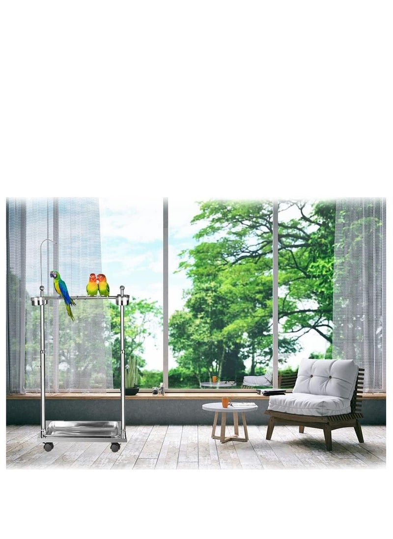 Neostyle Neostyle Large Stainless Steel Bird Stand  - Image 5