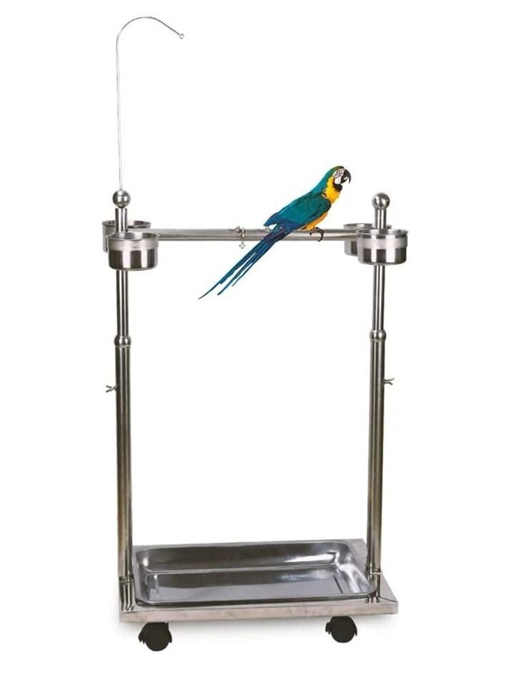 Neostyle Neostyle Large Stainless Steel Bird Stand  - Image 1